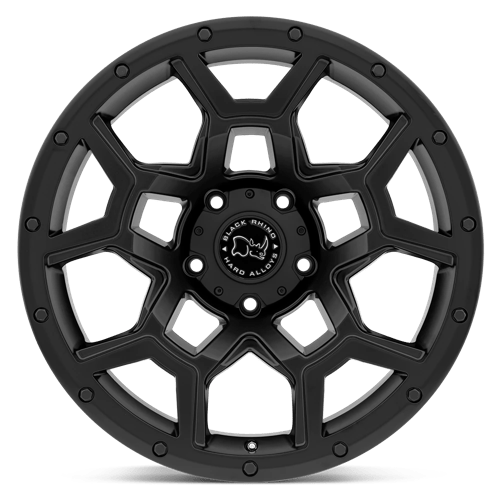 17X8 Black Rhino OVERLAND 5X5.0 30MM MATTE BLACK