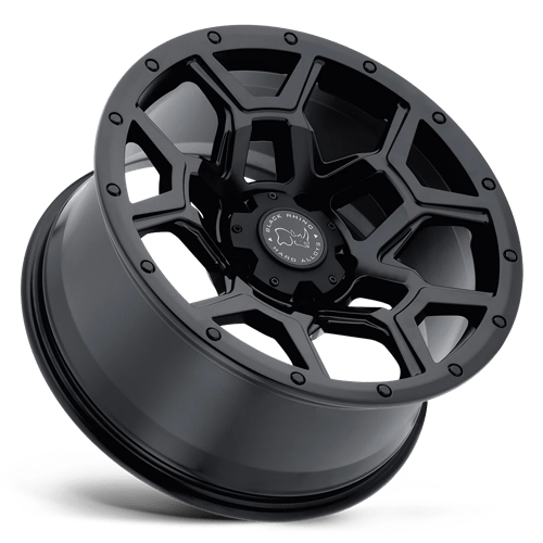 17X8 Black Rhino OVERLAND 5X5.0 30MM MATTE BLACK