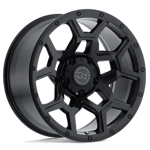 17X8 Black Rhino OVERLAND 5X5.0 30MM MATTE BLACK