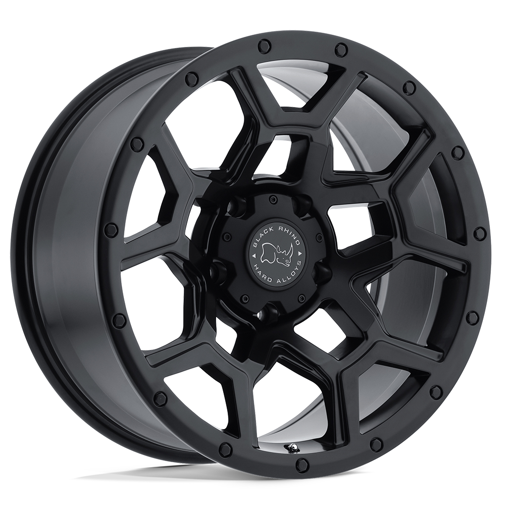 17X8 Black Rhino OVERLAND 5X120 35MM MATTE BLACK