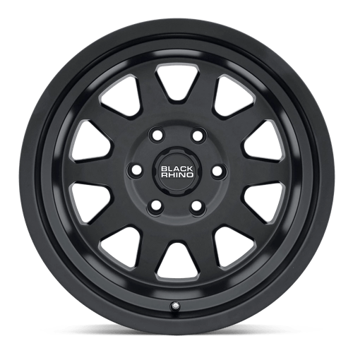 17X8 Black Rhino STADIUM 6X130 45MM MATTE BLACK