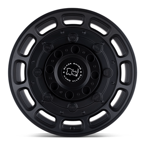 17X8.5 Black Rhino WARTHOG 6X5.5 0MM MATTE BLACK