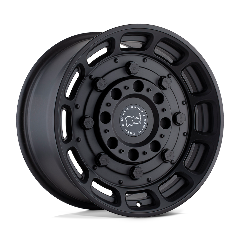 17X8.5 Black Rhino WARTHOG 6X5.5 0MM MATTE BLACK