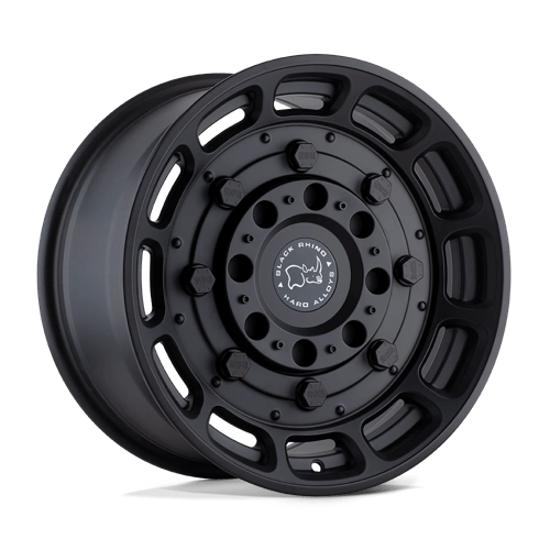 17X8.5 Black Rhino WARTHOG 6X5.5 0MM MATTE BLACK