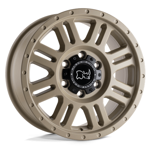 18X8 Black Rhino YELLOWSTONE 6X130 48MM DESERT SAND