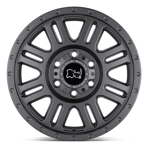 16X8 Black Rhino YELLOWSTONE 6X130 45MM MATTE GUNMETAL